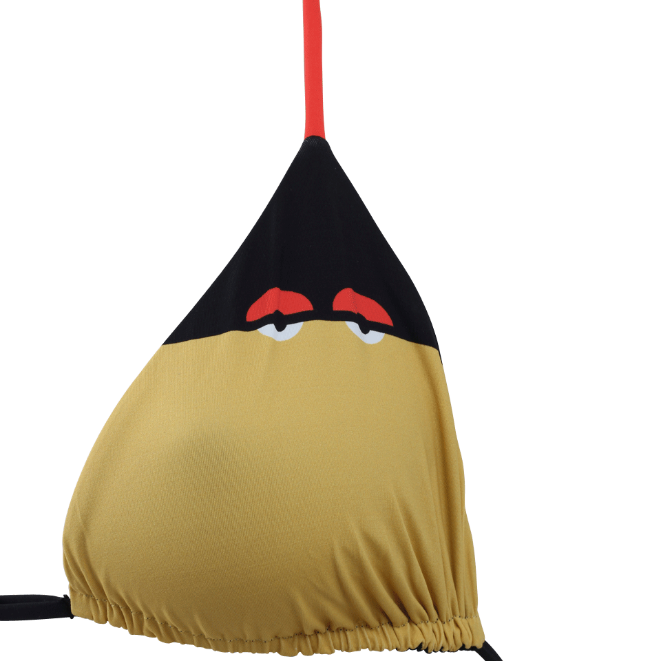 FENDI-Creatures Triangle Bikini-
