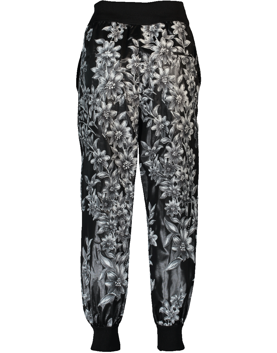 FENDI-Floral Knit Jogger-