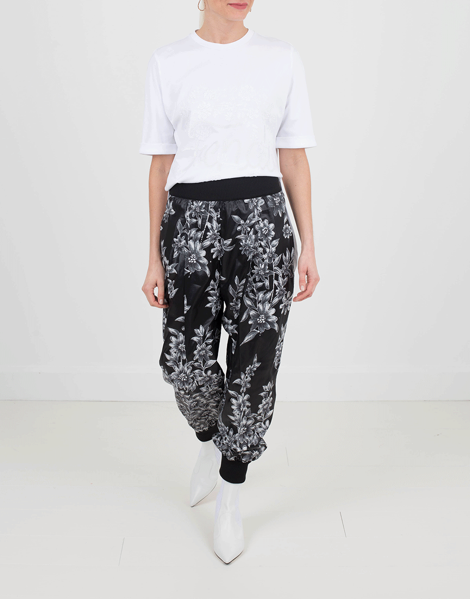 FENDI-Floral Knit Jogger-
