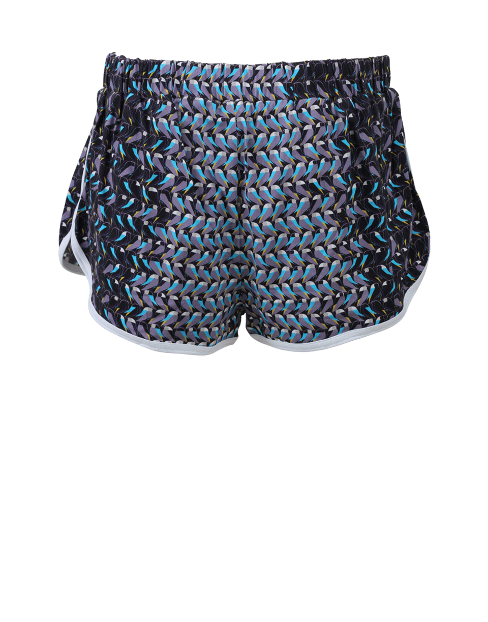FENDI-Micro-Bird Beach Short-BLACK