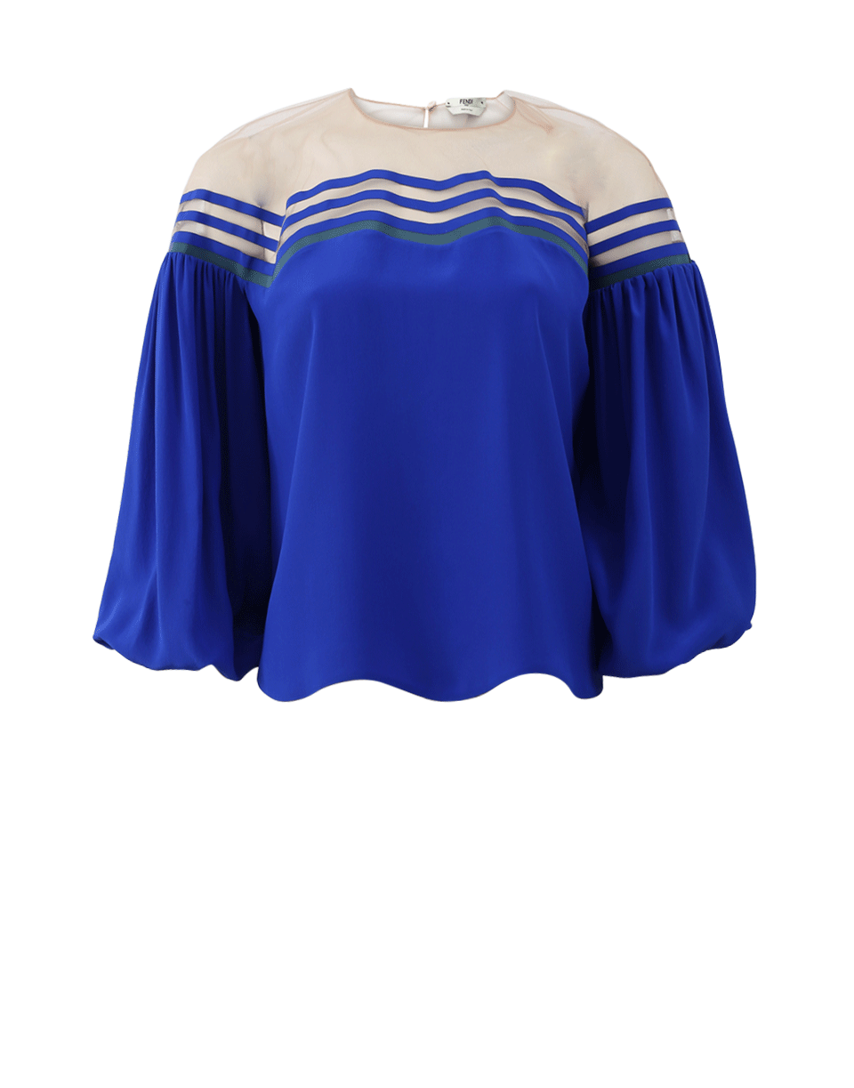 FENDI-Illusion Wave Top-