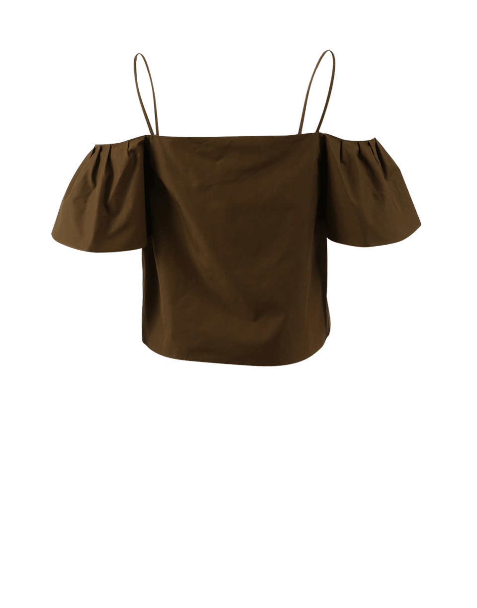FENDI-Hawk Off Shoulder Top-