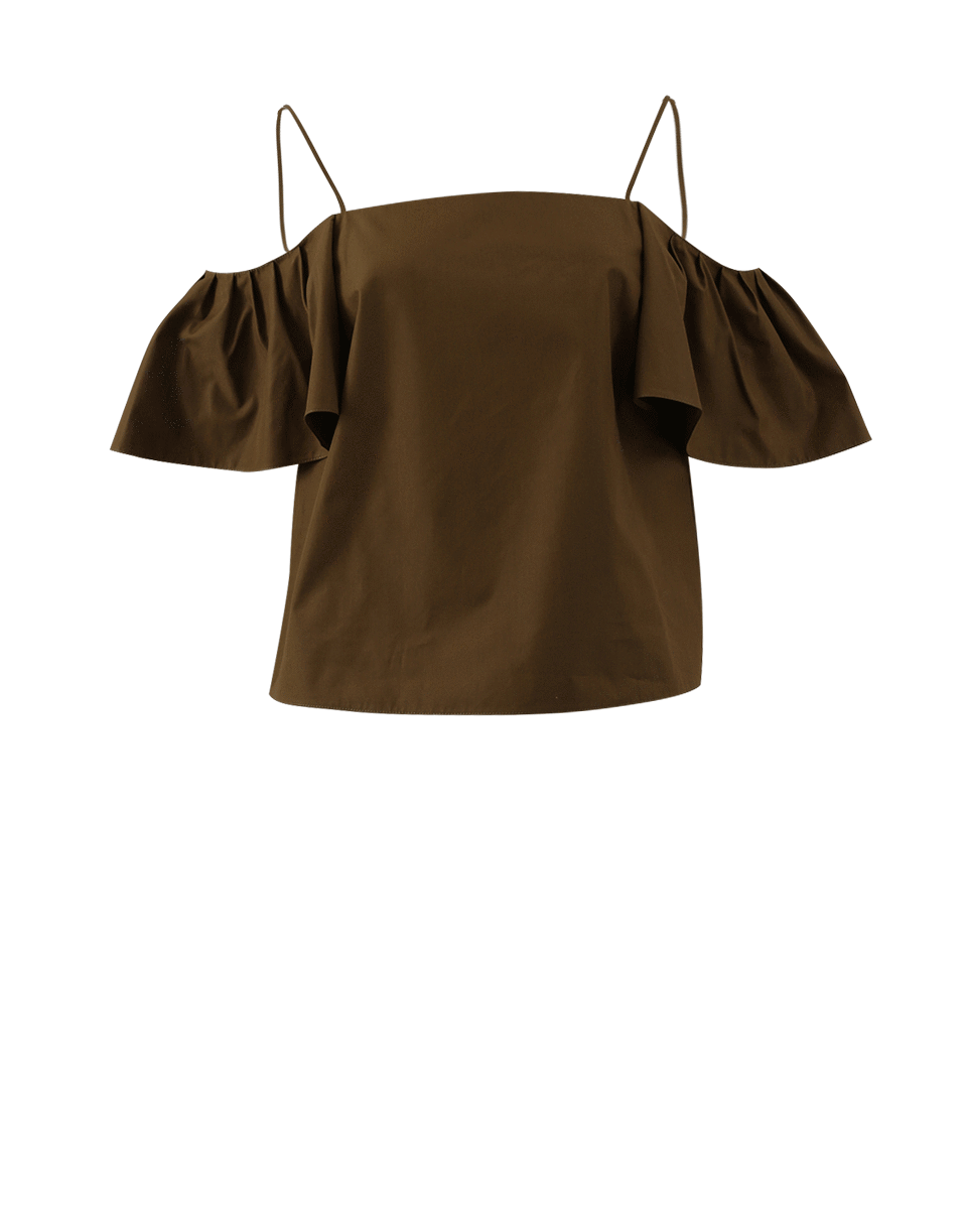 FENDI-Hawk Off Shoulder Top-