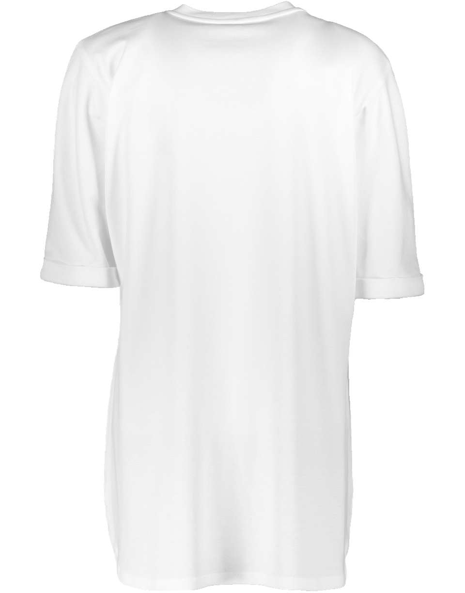 FENDI-Hilo Sequin Embroidered Tee-