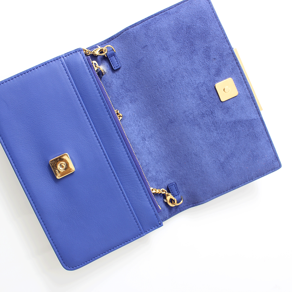 FENDI-Tube Wallet-NEON BLU