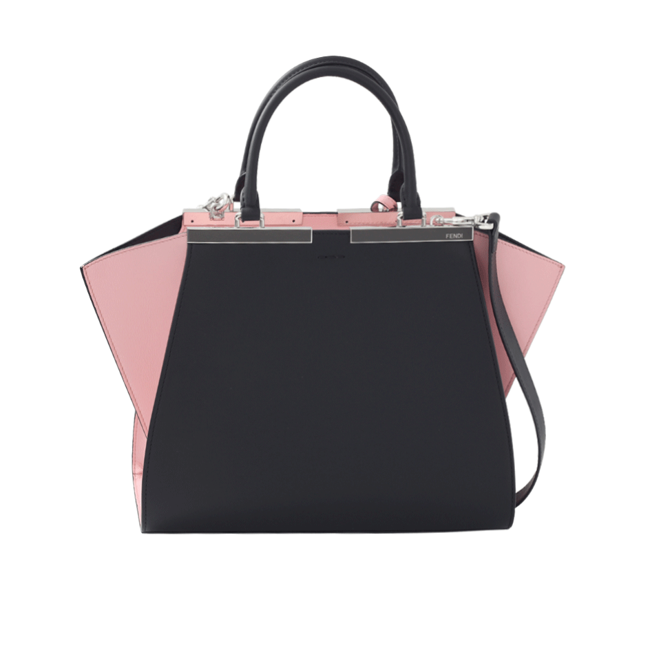 FENDI-3Jours Shopper Bag-BLACK