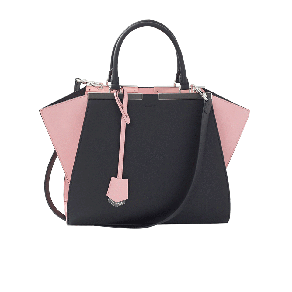 FENDI-3Jours Shopper Bag-BLACK