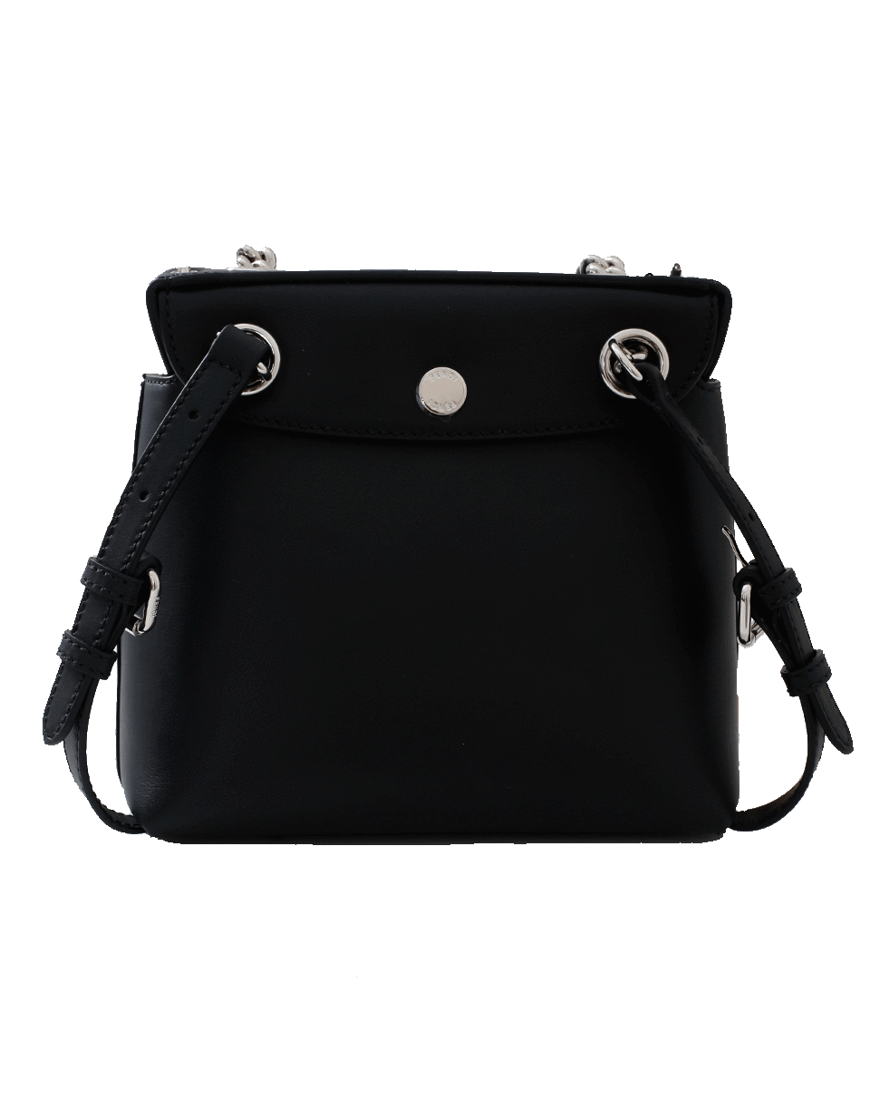 FENDI-Back To School Pom Pom Bag-BLACK