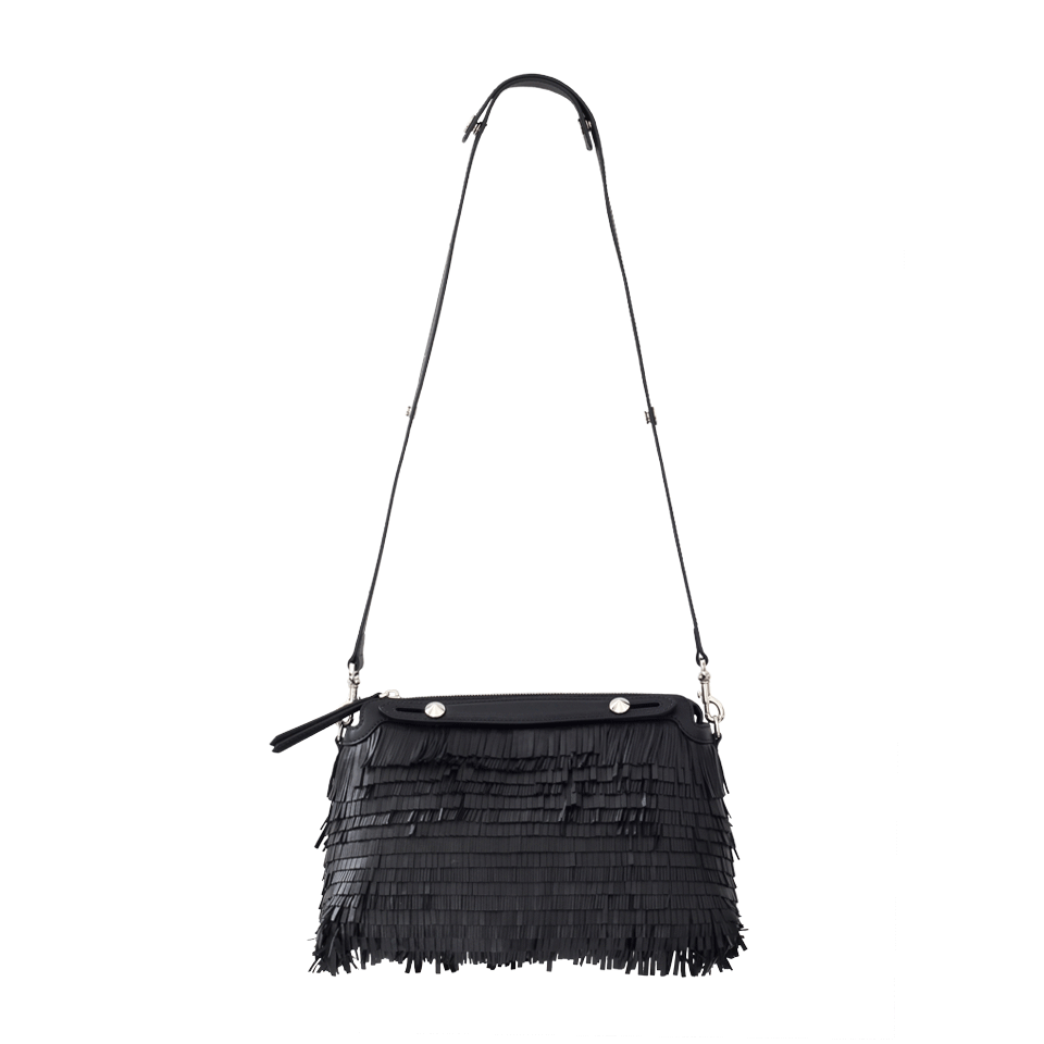 FENDI-By The Way Fringe Bag-BLACK
