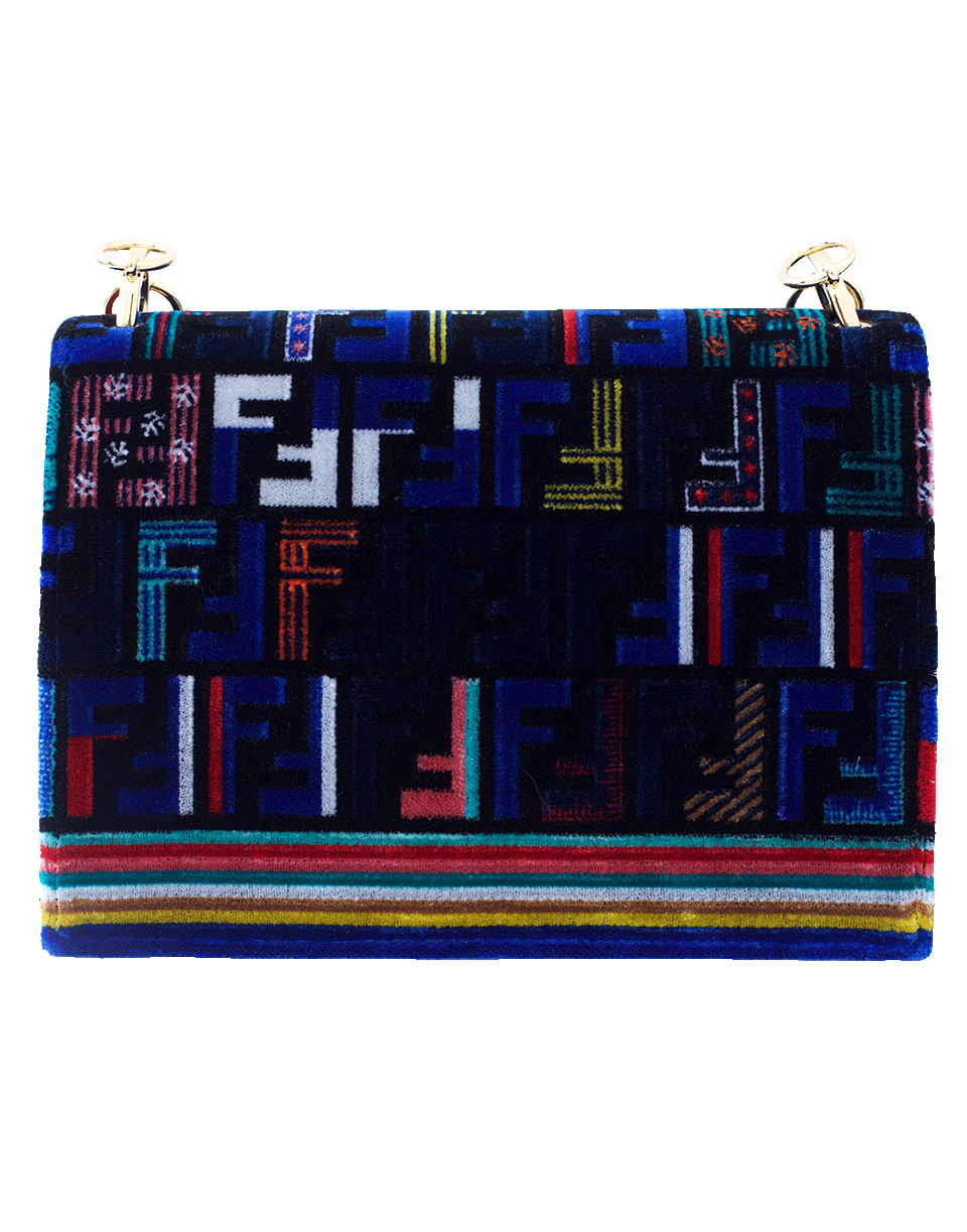 FENDI-Sfilata Kan I Shoulder Bag-BLU/GLD