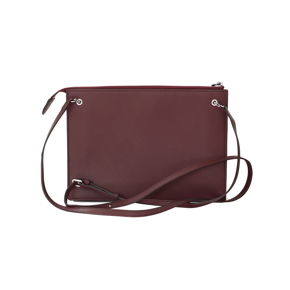 FENDI-2Jours Studded Pouch-BORDEAUX