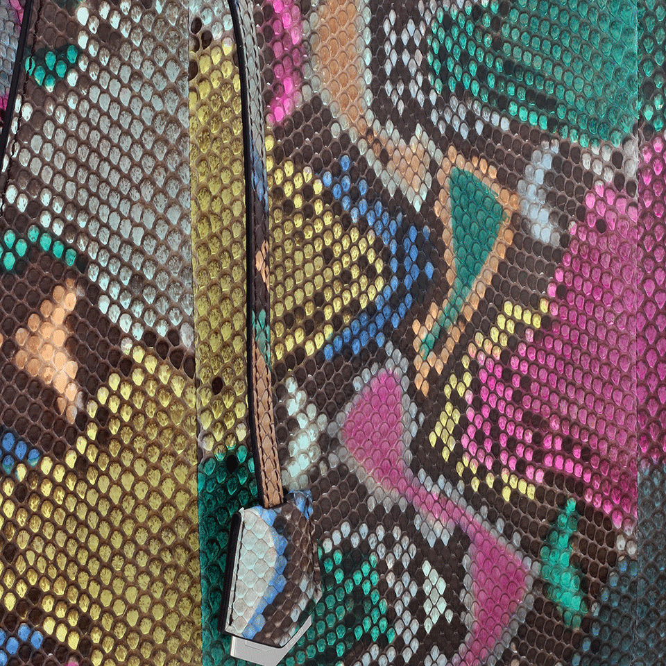 FENDI-3Jours Python Shopper Bag-CLOUD
