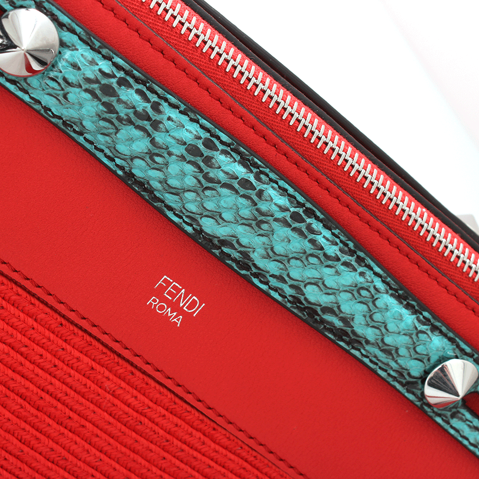 FENDI-By The Way Boston Small Bag-CORAL