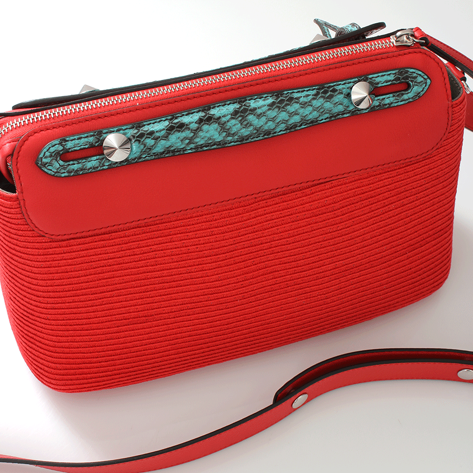 FENDI-By The Way Boston Small Bag-CORAL