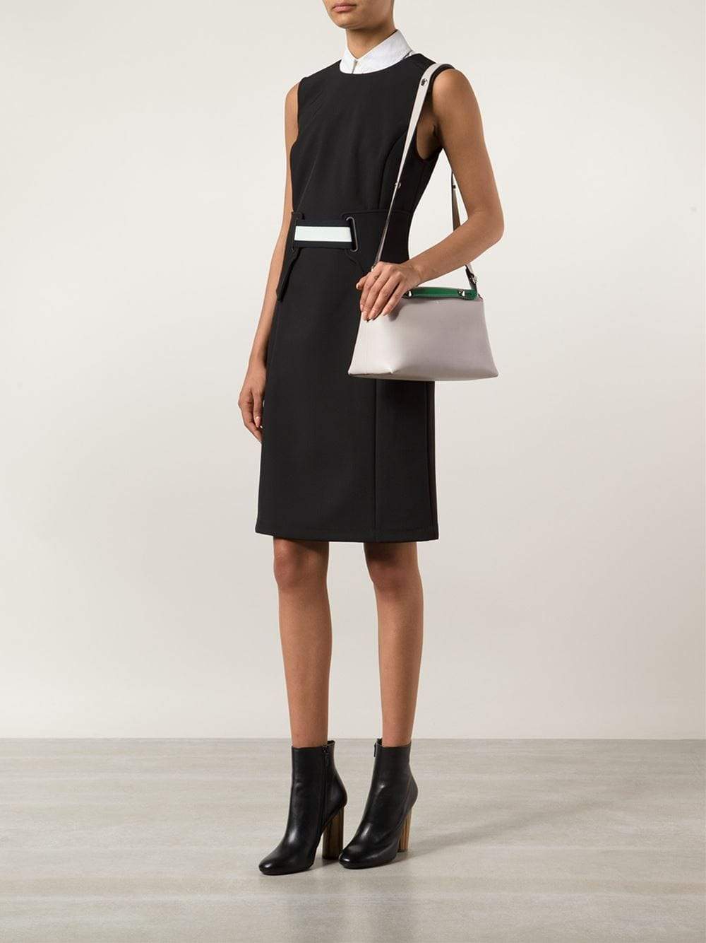 FENDI-By The Way Small Boston Bag-DOVE