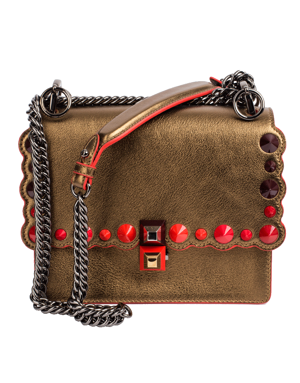 FENDI-Sfilata Kan I Small Shoulder Bag-GLD/RUTH