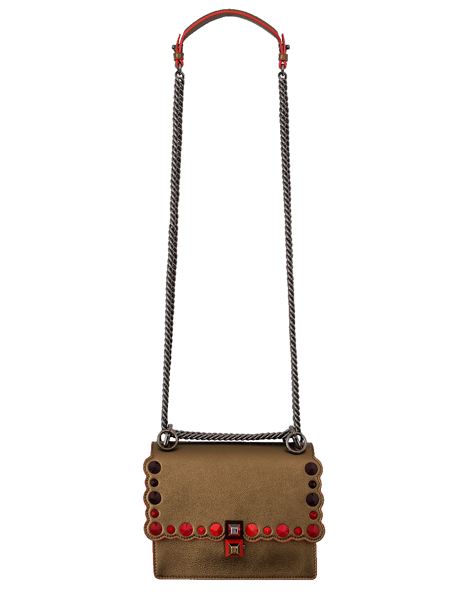 FENDI-Sfilata Kan I Small Shoulder Bag-GLD/RUTH