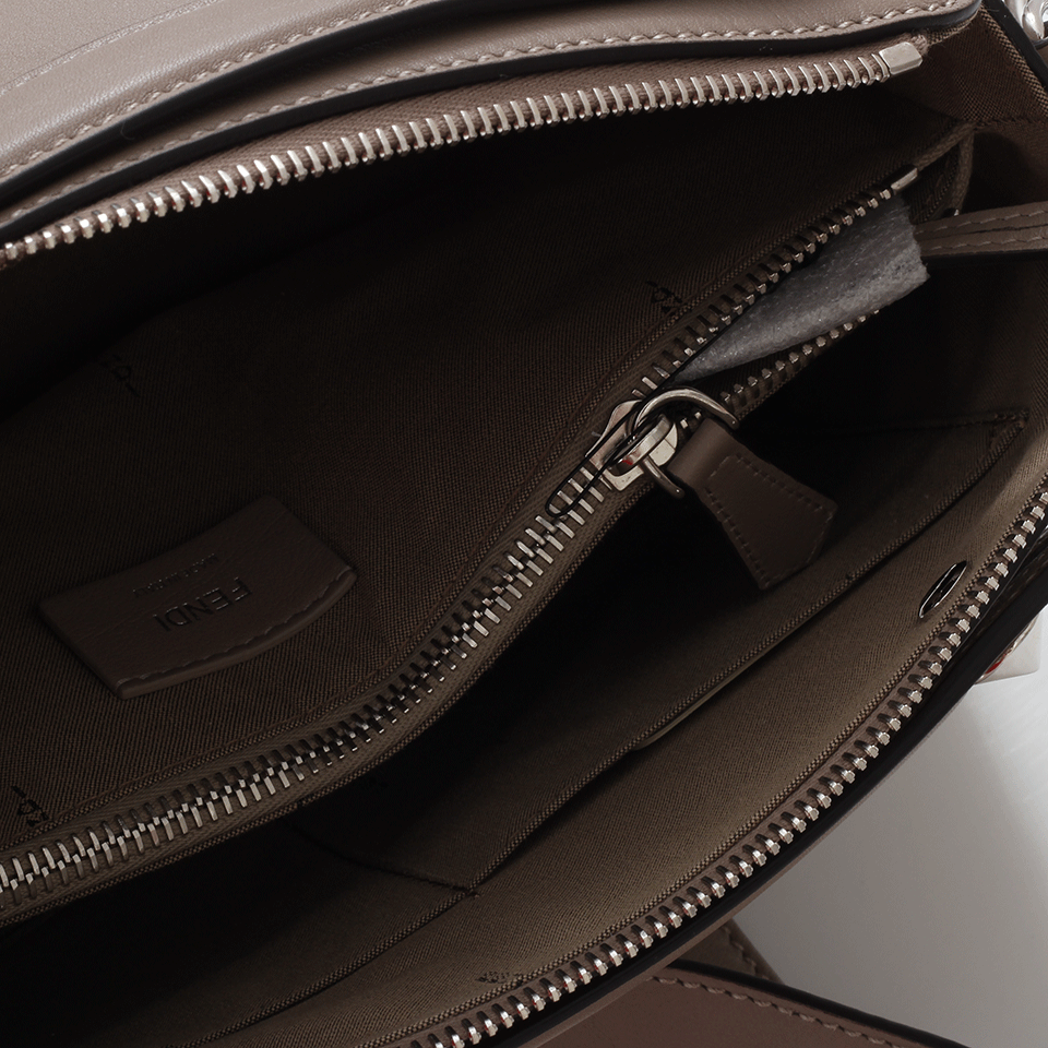 FENDI-By The Way Boston Small Bag-GREY