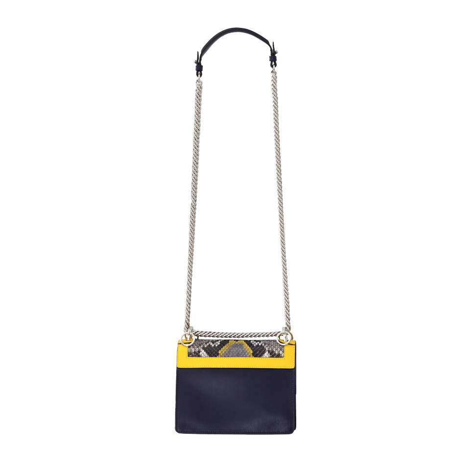 FENDI-Mini Kan I Shoulder Bag-LEM/ASH