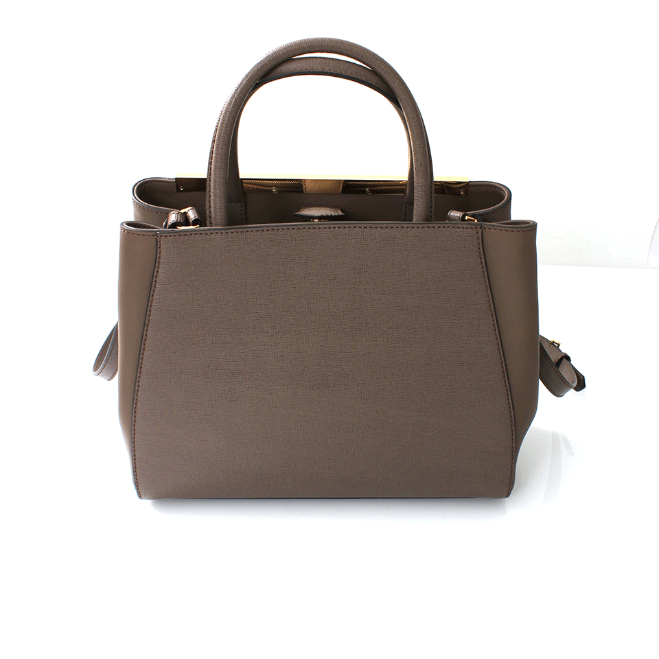 FENDI-2Jours Petite Shopper-LT GOLD