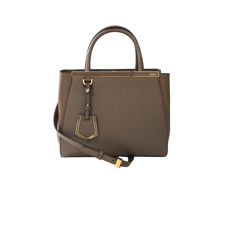 FENDI-2Jours Petite Shopper-LT GOLD