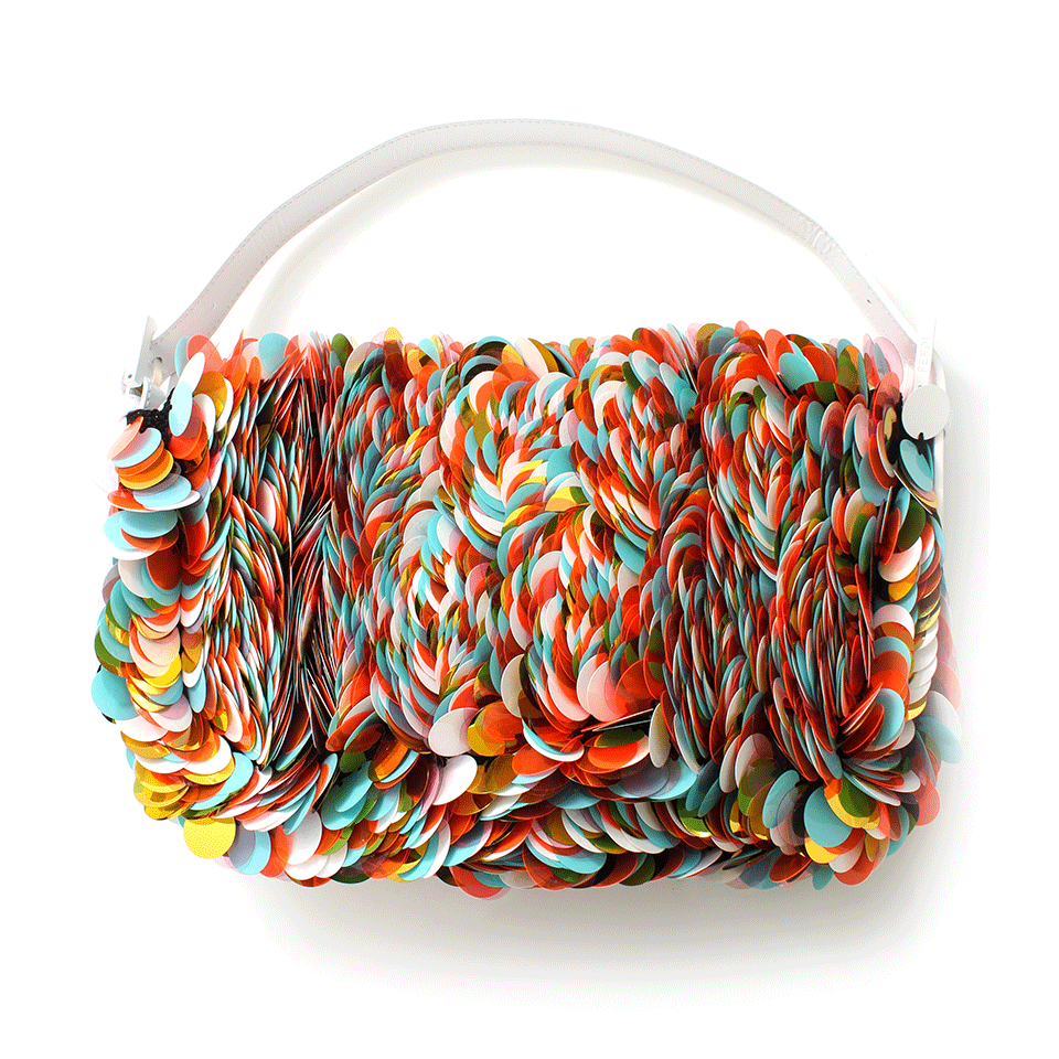 FENDI-Baguette Shoulder Bag-MULTI
