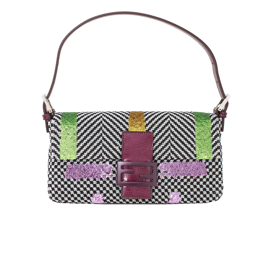 FENDI-Baguette Shoulder Bag-MULTI
