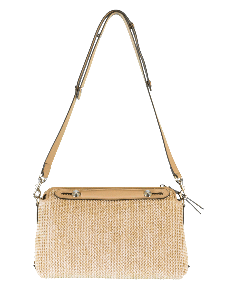 FENDI-Raffia By The Way Bag-NATURAL