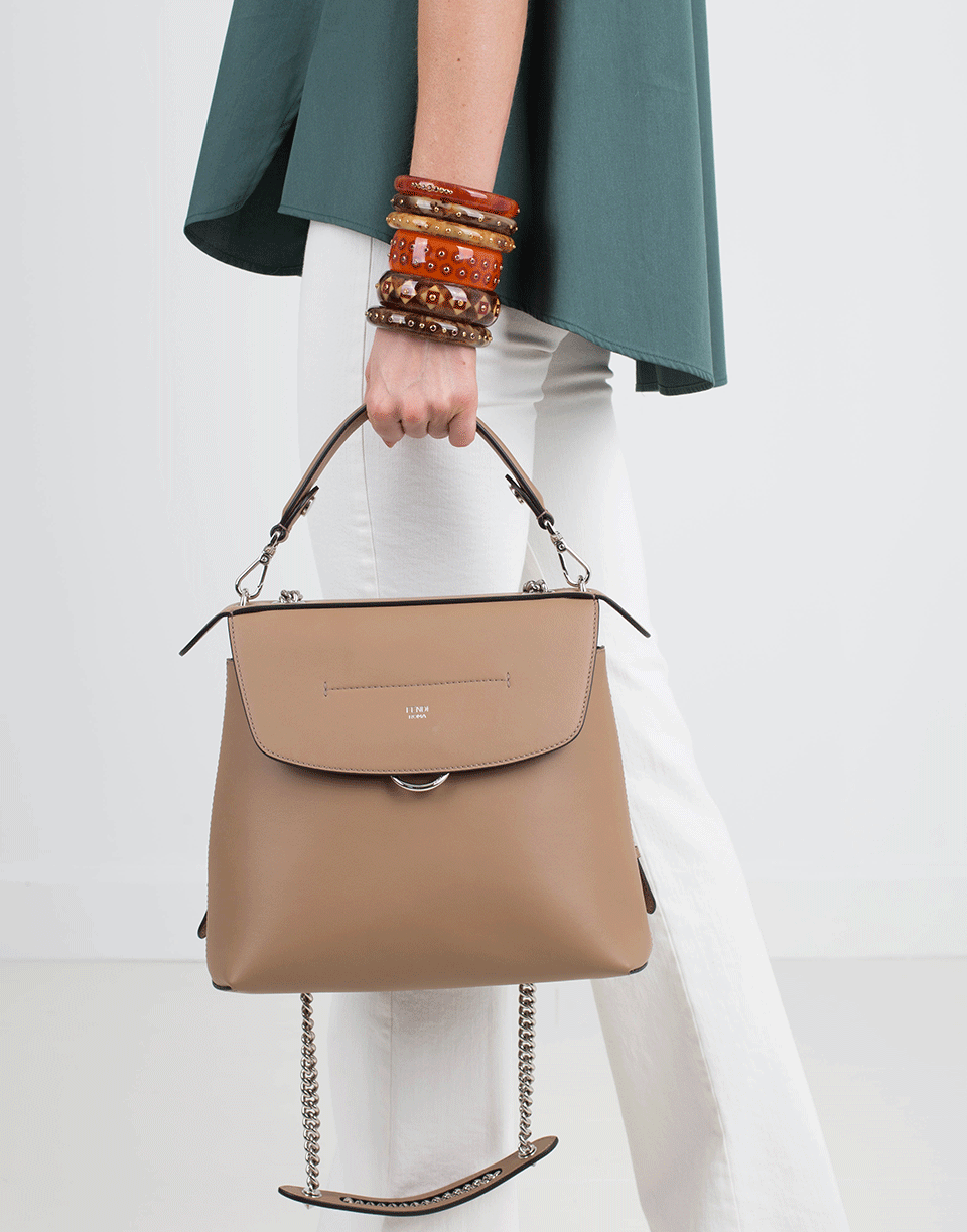 FENDI-Back To School Bag-SAND