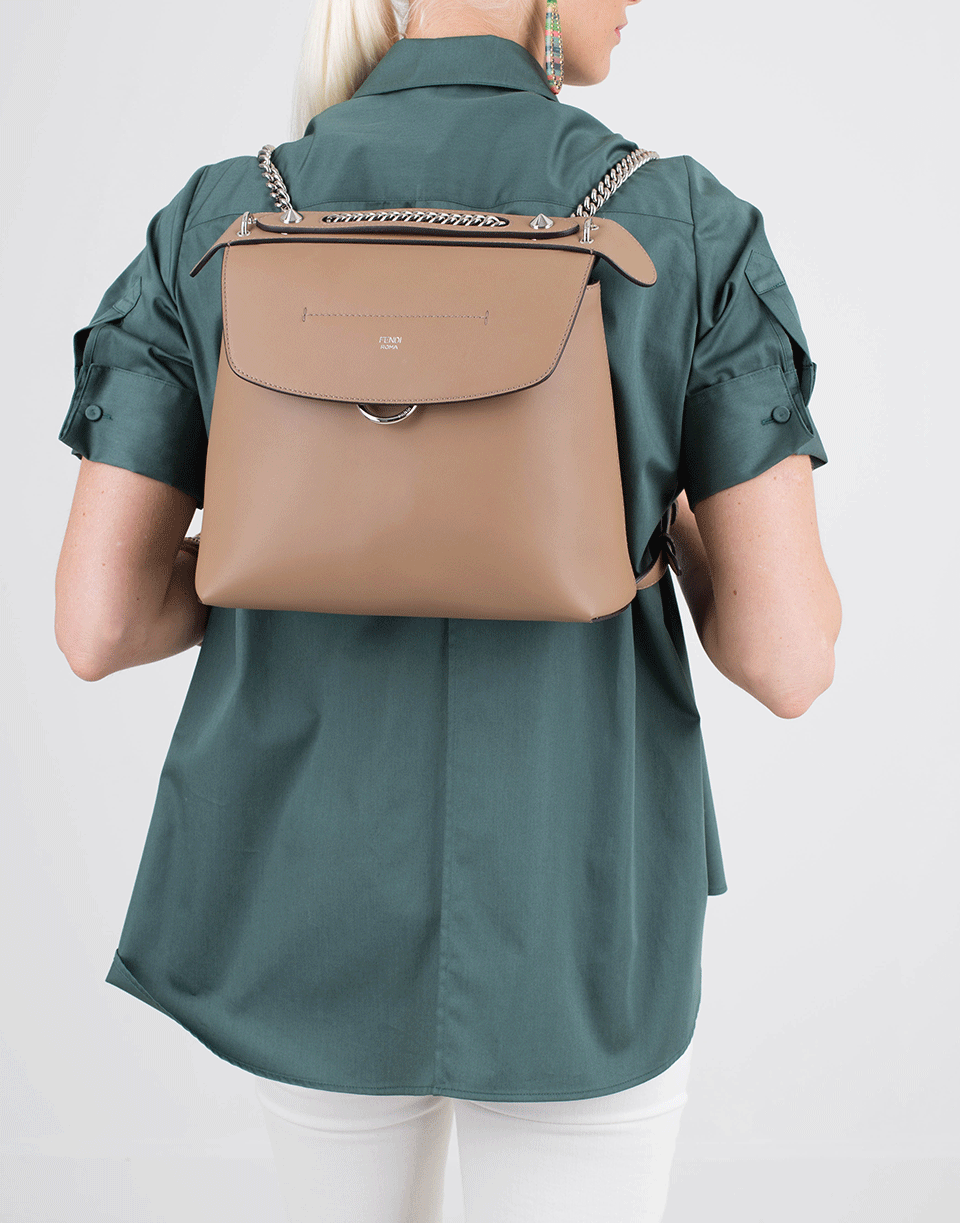 FENDI-Back To School Bag-SAND