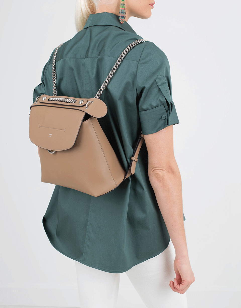 FENDI-Back To School Bag-SAND
