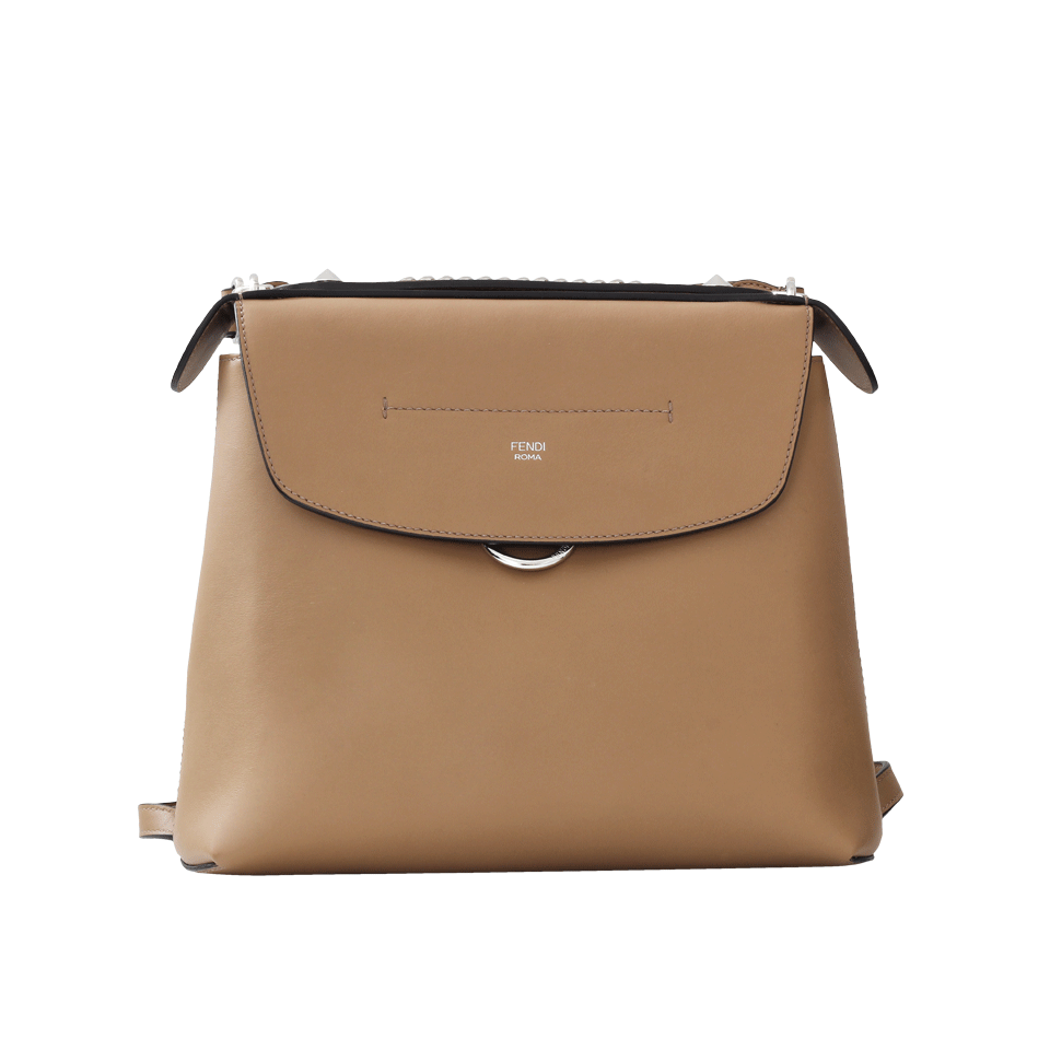FENDI-Back To School Bag-SAND
