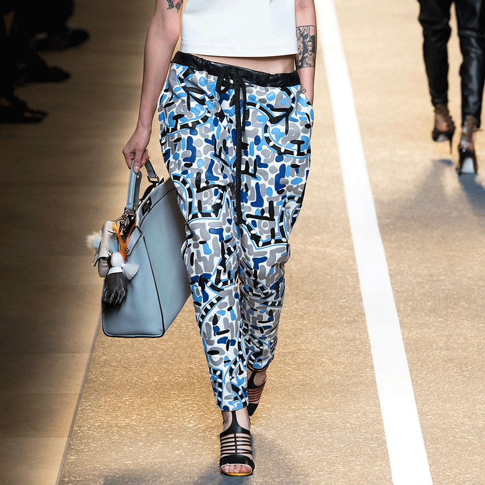 FENDI-Medium Peekaboo-SUN/BLUE