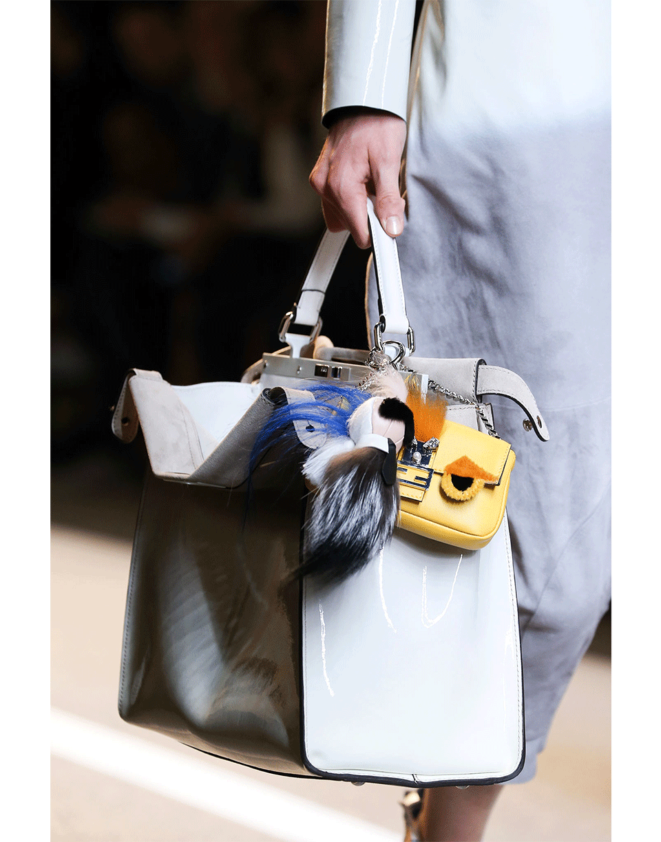 FENDI-Large Peekaboo-WHITE