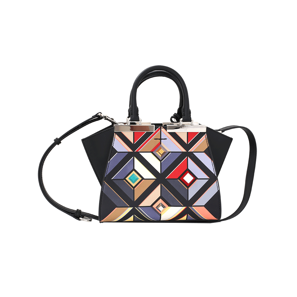 FENDI-3Jours Mini Shopper-BLACK