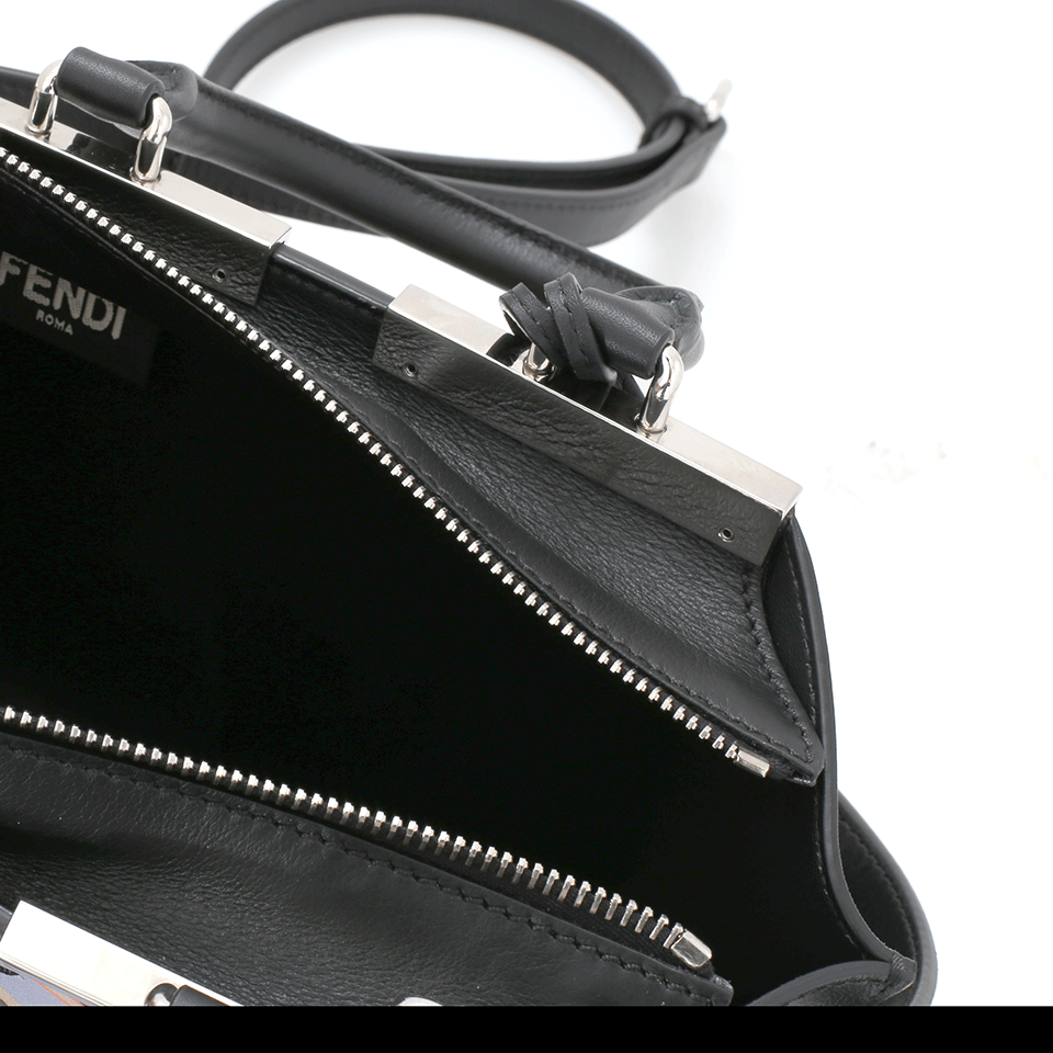 FENDI-3Jours Mini Shopper-BLACK