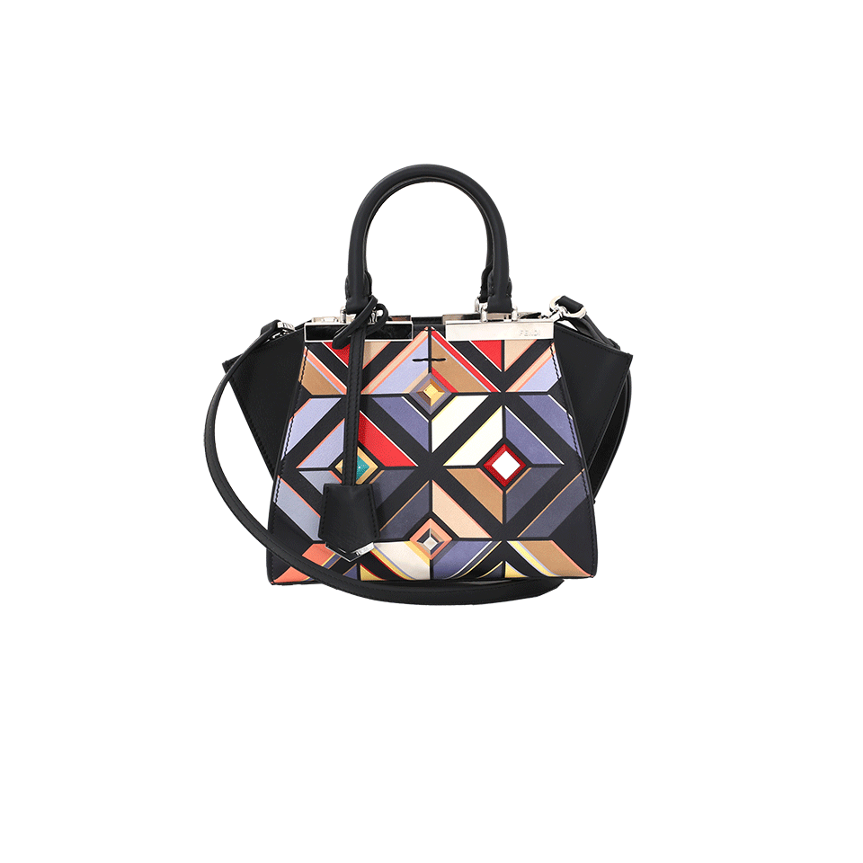 FENDI-3Jours Mini Shopper-BLACK