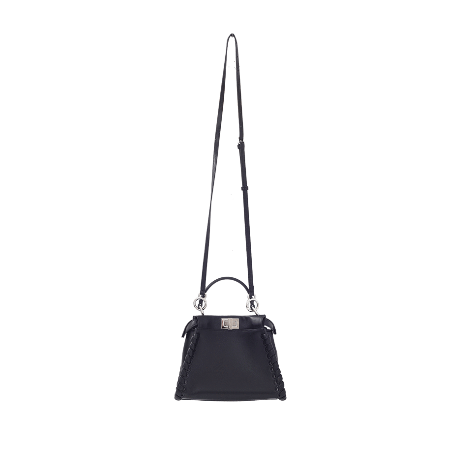 FENDI-Fashion Show Mini Peekaboo-BLACK