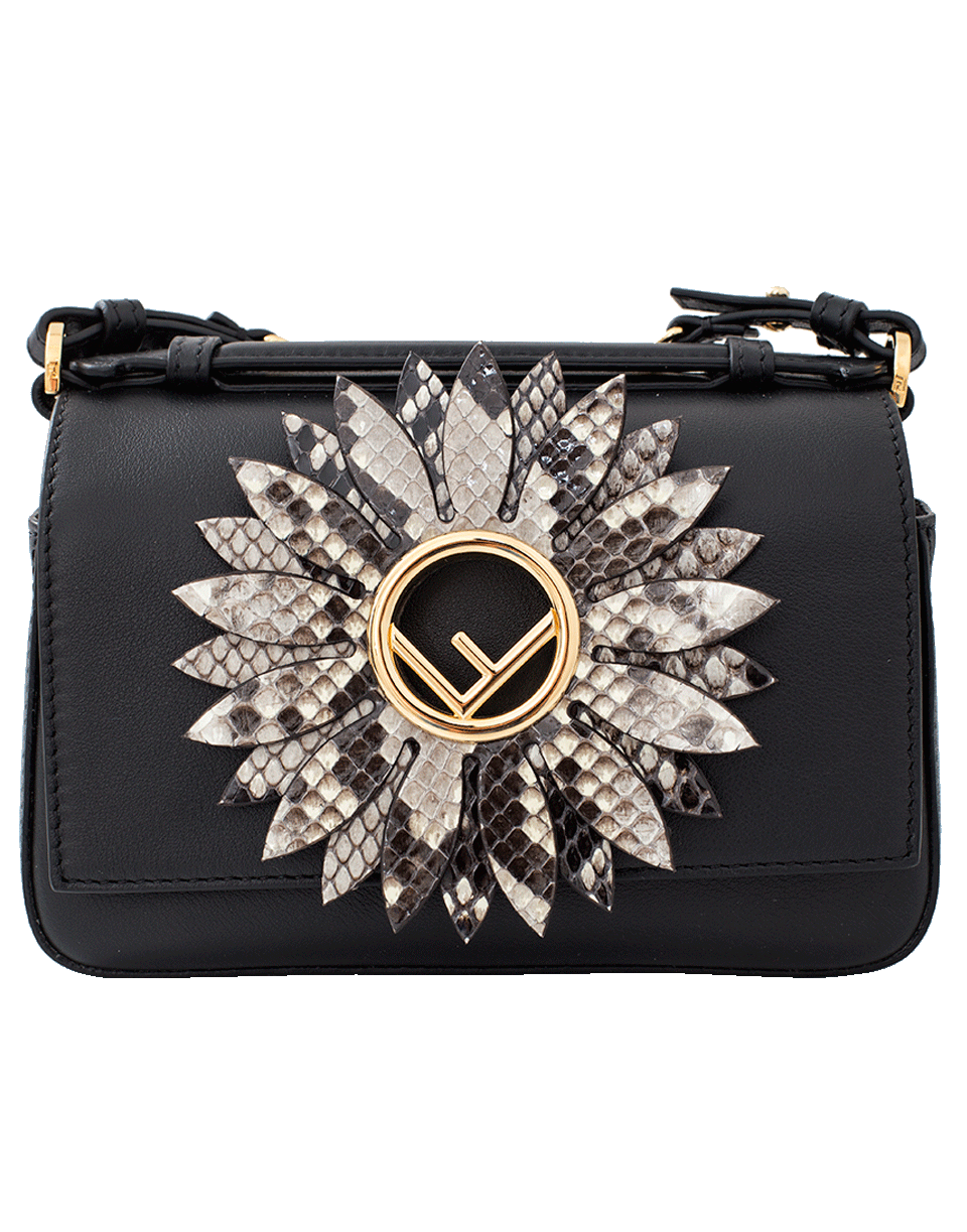 FENDI-Sfilata Double Baguette Handbag-BLK/WHT