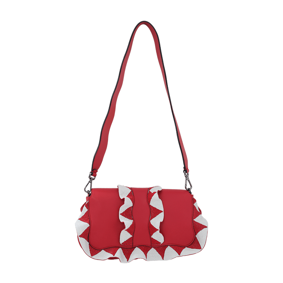 FENDI-Silk Wave Baguette-FLAME