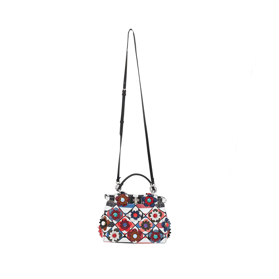 FENDI-Floral Peekaboo Purse-FLORAL