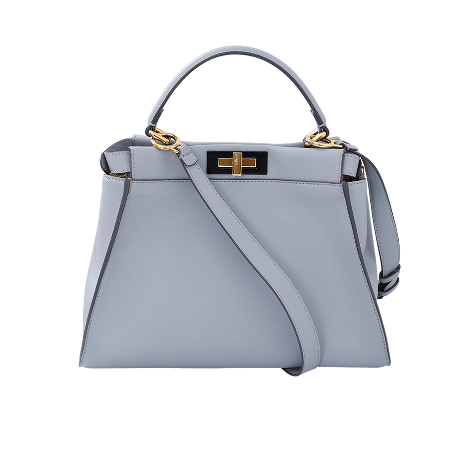 FENDI-Regular Peekaboo-GLD/GRY