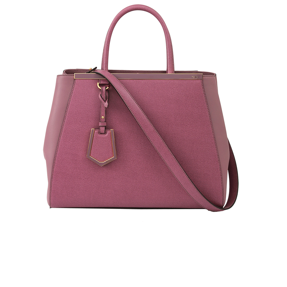 FENDI-2Jours Medium Shopper-LILAC