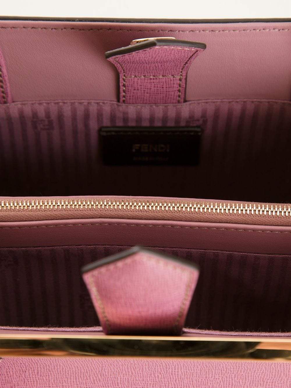 FENDI-2Jours Small Shopping Bag-LILAC