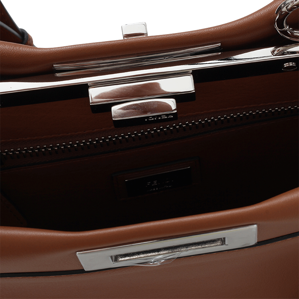 FENDI-Peekaboo Purse With Grommets-LUGGAGE