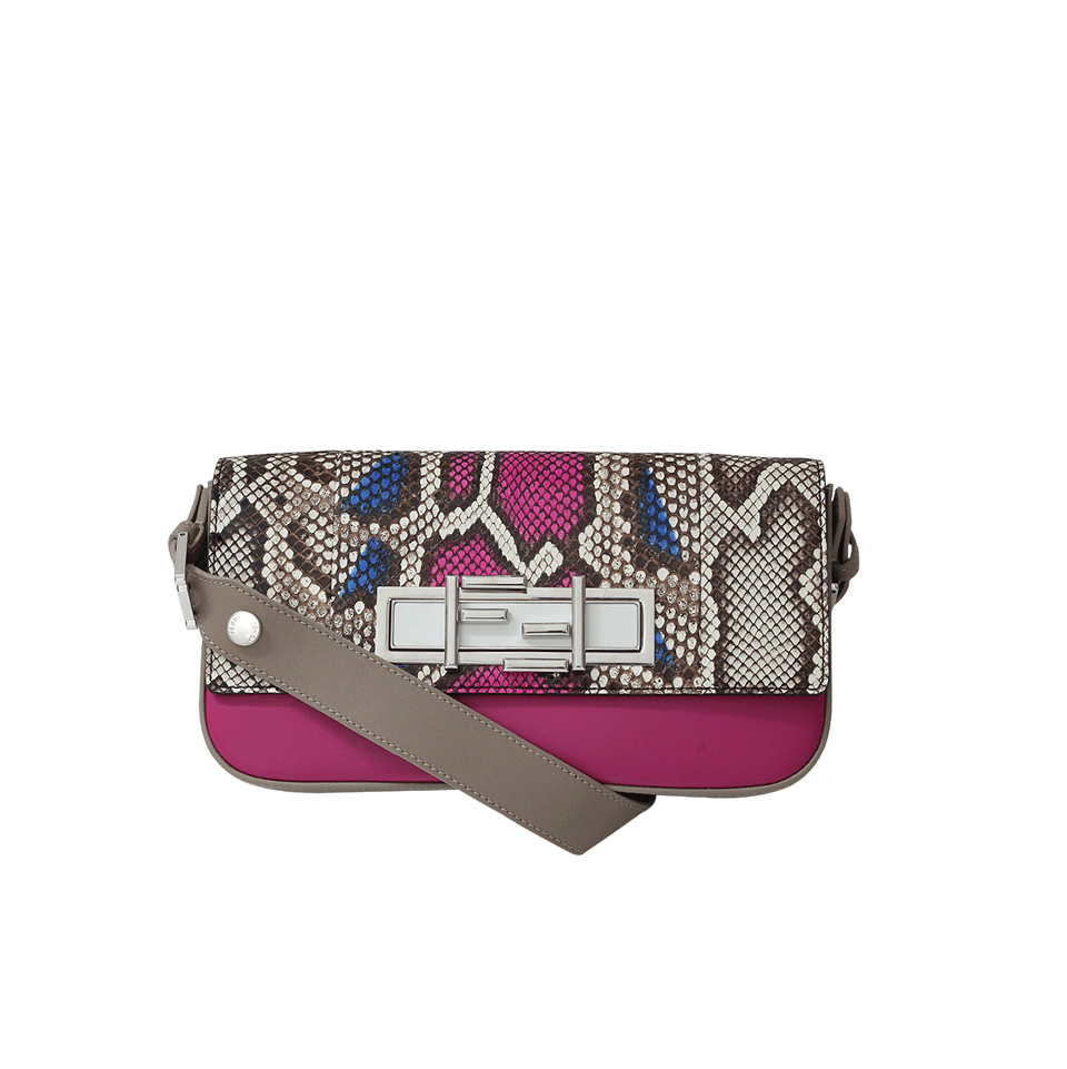 FENDI-Pitone Dipinto 3Baguette-MAG/BLUE