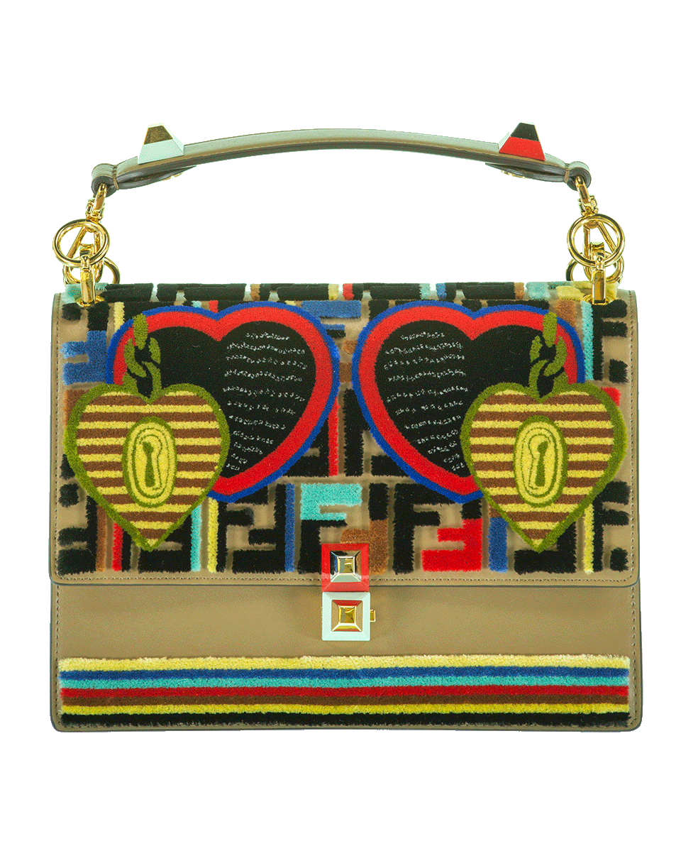 FENDI-Kan I Tappetino Handbag-MUD