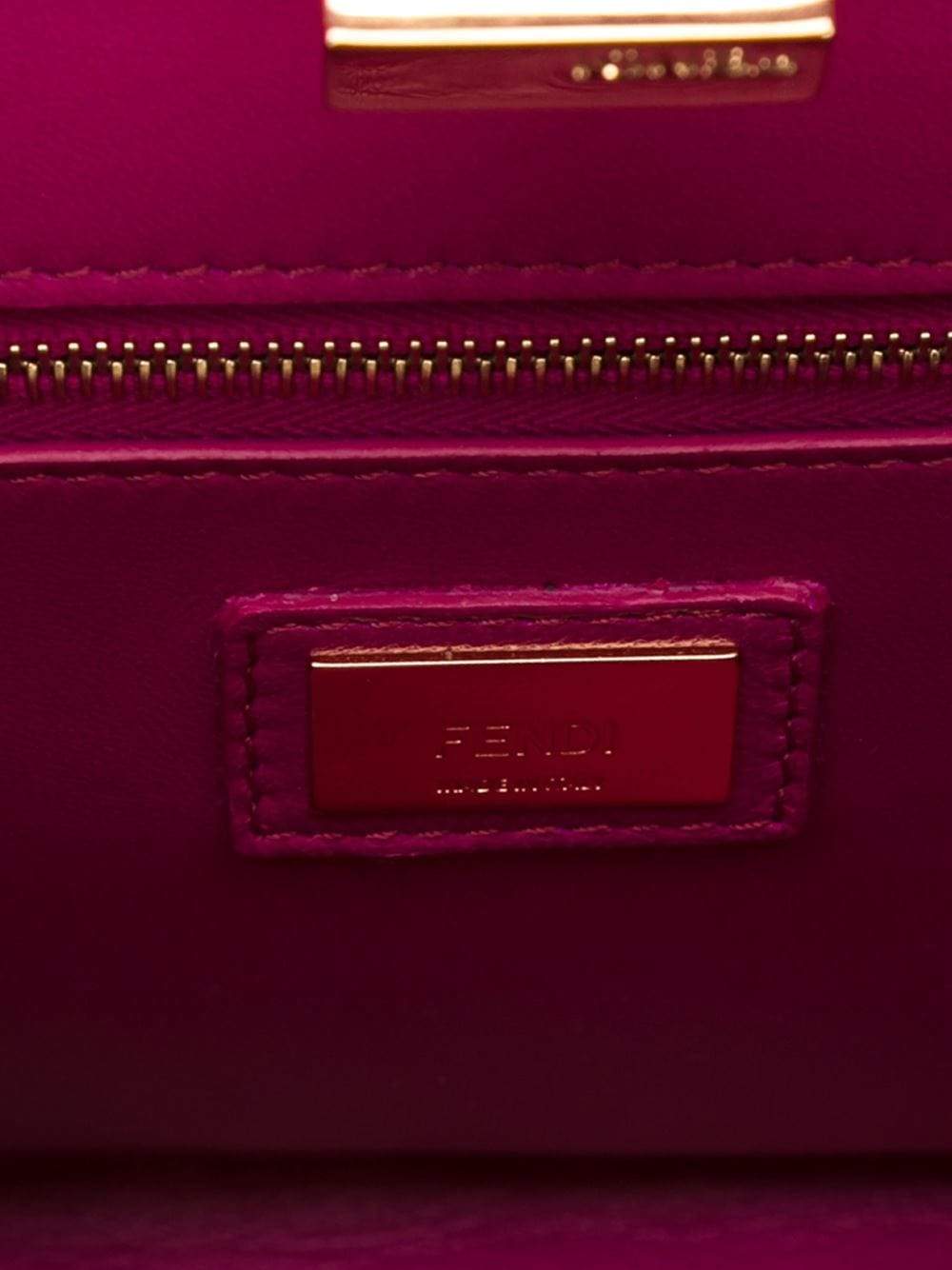 FENDI-Peekaboo Pitone Mini-NAT/PINK