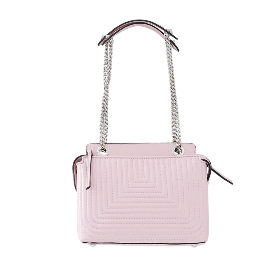 FENDI-Dot.Com Click Quilted Bag-PEONY