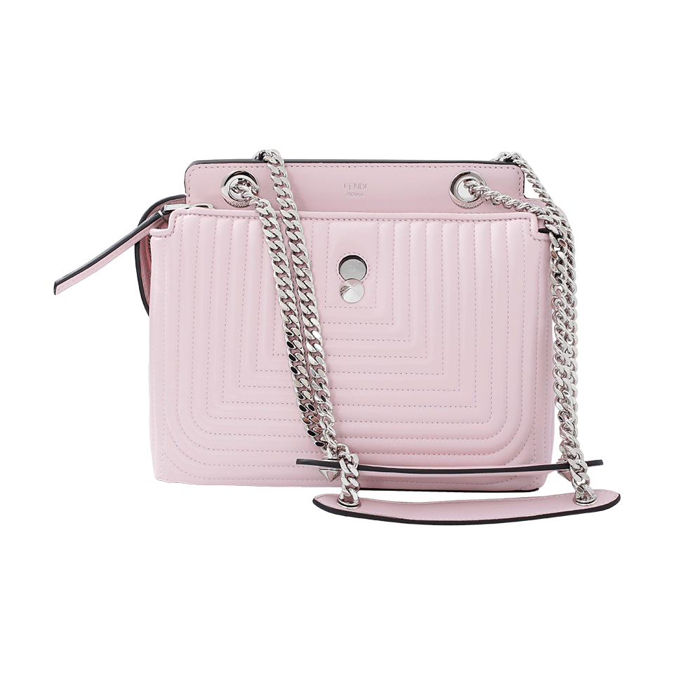 FENDI-Dot.Com Click Quilted Bag-PEONY
